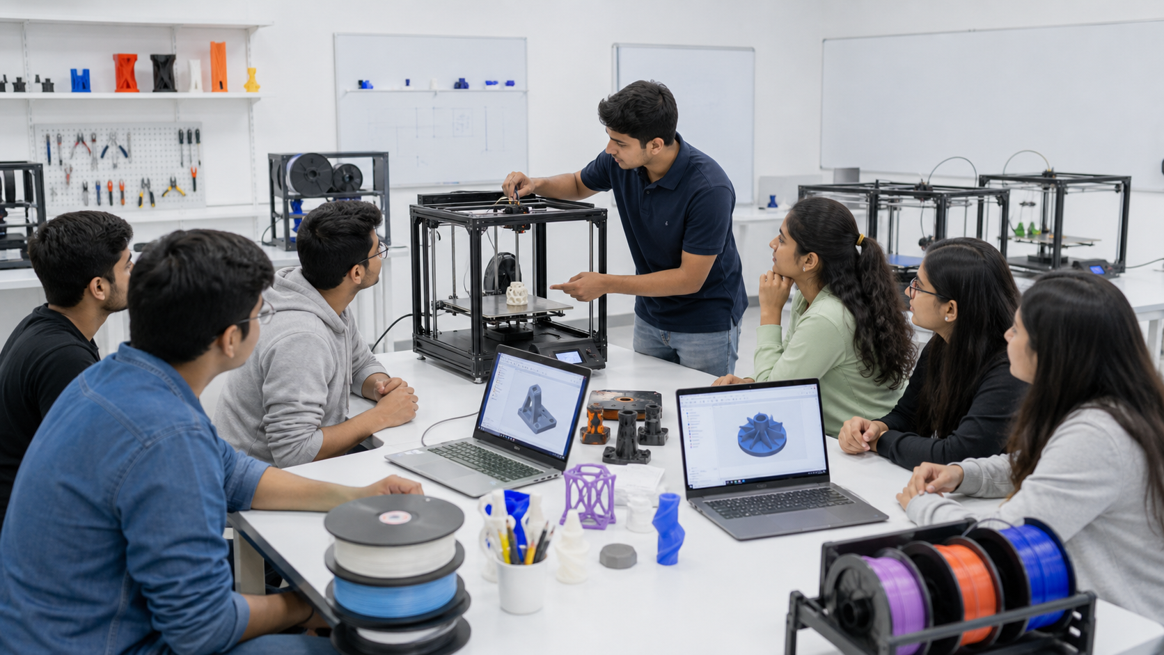 Creality Ender 5 Pro in Workshop sample 3D print